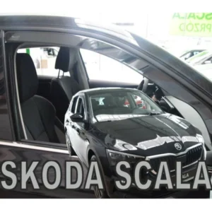 ΑΝΕΜΟΘΡΑΥΣΤΕΣ ΓΙΑ SKODA SCALA 5D 2019+ ΖΕΥΓΑΡΙ ΑΠΟ ΕΥΚΑΜΠΤΟ ΦΙΜΕ ΠΛΑΣΤΙΚΟ HEKO - 2 ΤΕΜ. 28352