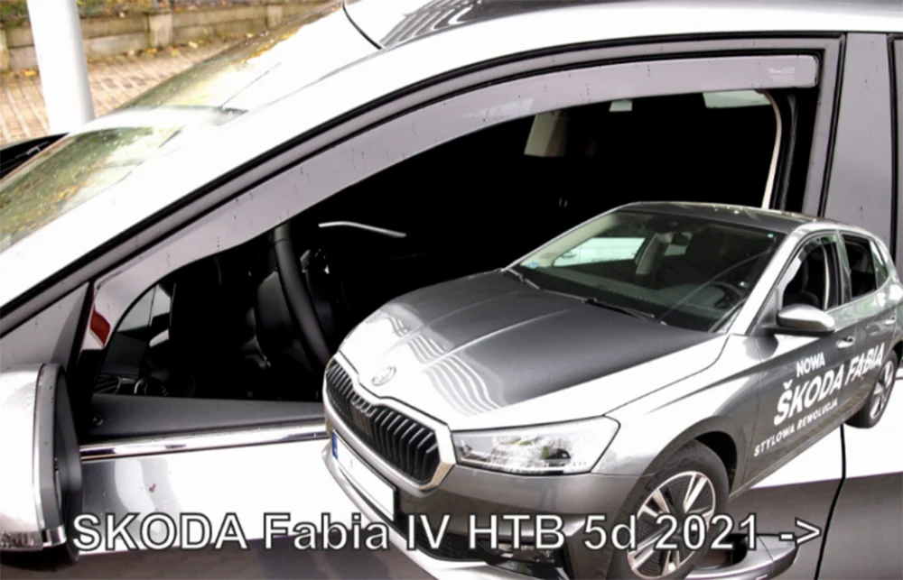 ΑΝΕΜΟΘΡΑΥΣΤΕΣ ΓΙΑ SKODA FABIA HTB 5D 2021+ ΖΕΥΓΑΡΙ ΑΠΟ ΕΥΚΑΜΠΤΟ ΦΙΜΕ ΠΛΑΣΤΙΚΟ HEKO - 2 ΤΕΜ. ΑΝΕΜΟΘΡΑΥΣΤΕΣ ΓΙΑ SKODA FABIA HTB 5D 2021+ ΖΕΥΓΑΡΙ ΑΠΟ ΕΥΚΑΜΠΤΟ ΦΙΜΕ ΠΛΑΣΤΙΚΟ HEKO - 2 ΤΕΜ. - Image 1