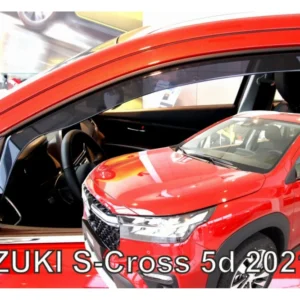 ΑΝΕΜΟΘΡΑΥΣΤΕΣ ΓΙΑ SUZUKI S-CROSS 5D 2021+ ΖΕΥΓΑΡΙ ΑΠΟ ΕΥΚΑΜΠΤΟ ΦΙΜΕ ΠΛΑΣΤΙΚΟ HEKO - 2 ΤΕΜ. 28658