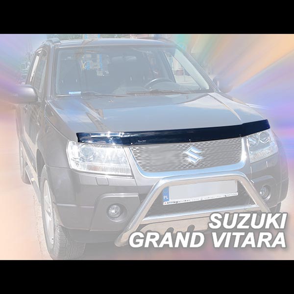 ΑΝΕΜΟΘΡΑΥΣΤΗΣ ΚΑΠΩ ΑΥΤΟΚΙΝΗΤΟΥ ΓΙΑ SUZUKI GRAND VITARA 5D 2005-2014  ΑΠΟ ΕΥΚΑΜΠΤΟ ΦΙΜΕ ΠΛΑΣΤΙΚΟ HEKO - 1 ΤΕΜ. 02134