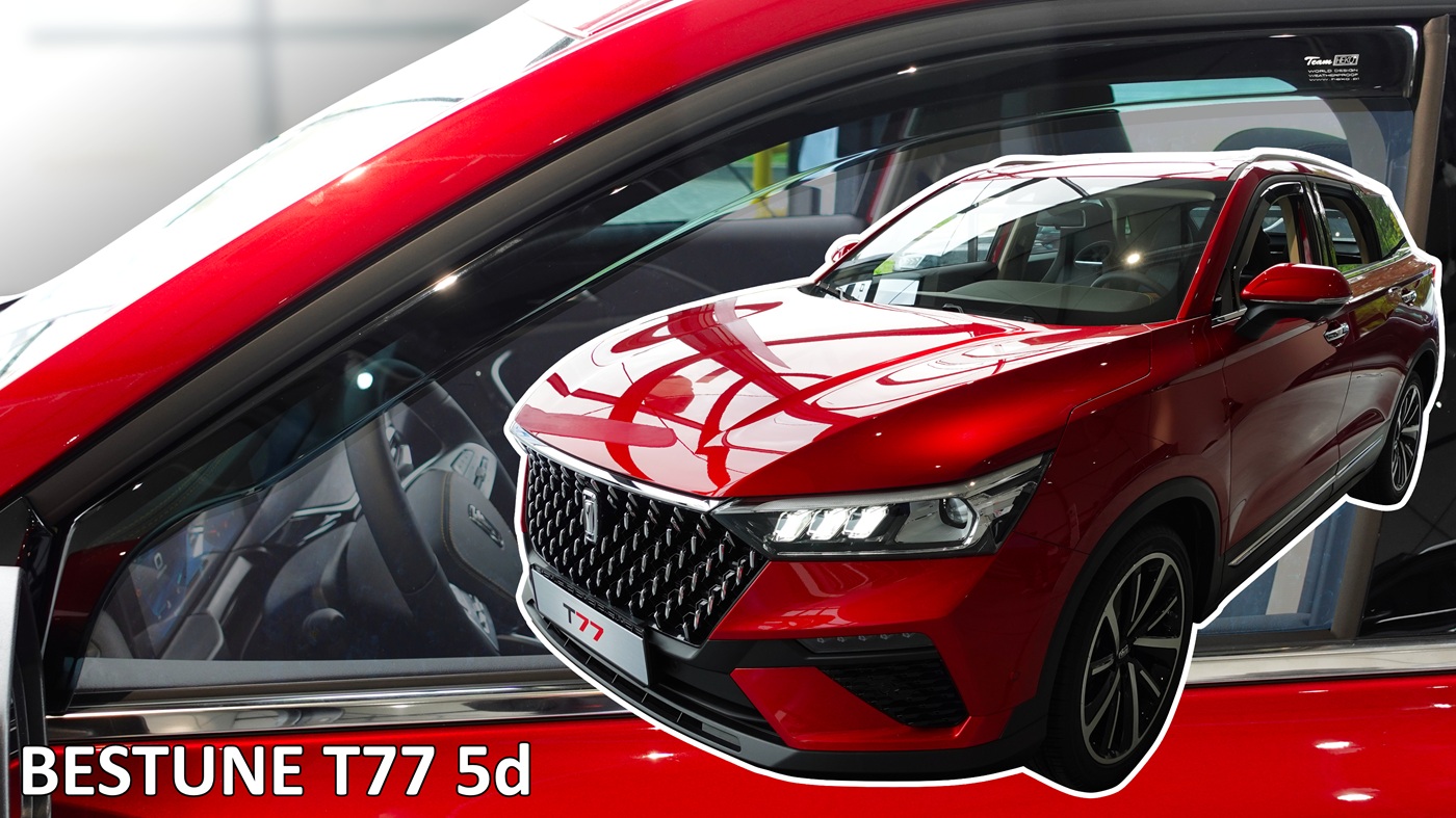 Heko - Ανεμοθραύστες για Bestune T77 5 doors 2020+ Ζευγάρι Απο Εύκαμπτο Φιμέ Πλαστικό - 2 τεμ. (ΑΝΕΜ.29133) Heko - Ανεμοθραύστες για Bestune T77 5 doors 2020+ Ζευγάρι Απο Εύκαμπτο Φιμέ Πλαστικό - 2 τεμ. (ΑΝΕΜ.29133) 29133 - Image 1