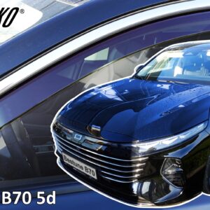 Heko - Ανεμοθραύστες για Bestune B70 5 Doors 2020+ Ζευγάρι Απο Εύκαμπτο Φιμέ Πλαστικό - 2 τεμ. (ΑΝΕΜ.29137) 29137