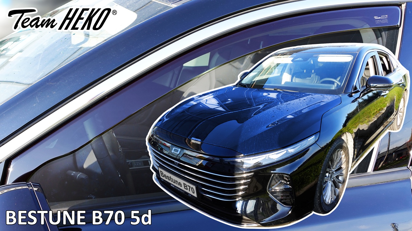 Heko - Ανεμοθραύστες για Bestune B70 5 Doors 2020+ Ζευγάρι Απο Εύκαμπτο Φιμέ Πλαστικό - 2 τεμ. (ΑΝΕΜ.29137) Heko - Ανεμοθραύστες για Bestune B70 5 Doors 2020+ Ζευγάρι Απο Εύκαμπτο Φιμέ Πλαστικό - 2 τεμ. (ΑΝΕΜ.29137) 29137 - Image 1