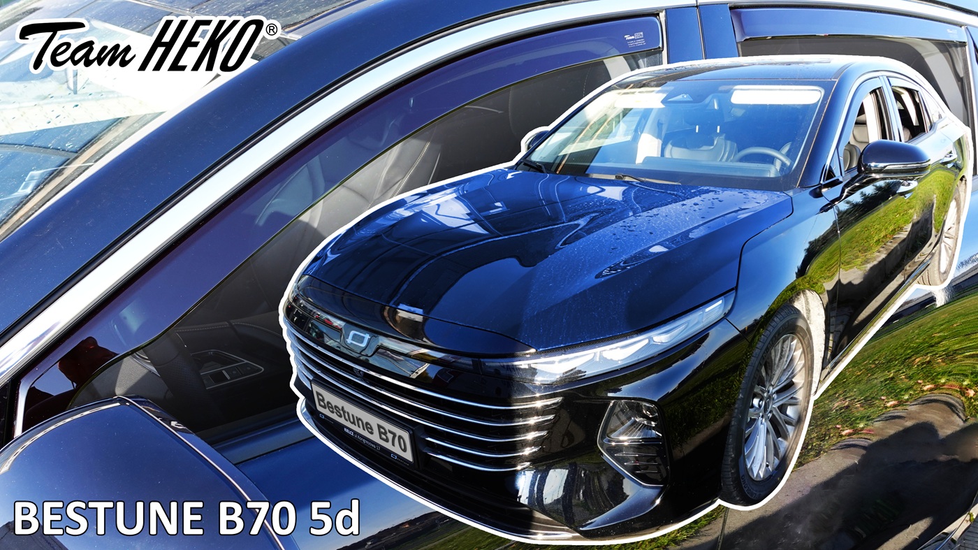 Heko - Ανεμοθράυστες για Bestune B70 5 Doors 2020+ Σετ Αυτοκινήτου Απο Εύκαμπτο Φιμέ Πλαστικό - 4 τεμ. (ΑΝΕΜ.SET29138) Heko - Ανεμοθραύστες για Bestune B70 5 Doors 2020+ Σετ Αυτοκινήτου Απο Εύκαμπτο Φιμέ Πλαστικό - 4 τεμ. (ΑΝΕΜ.SET29138) 29138 - Image 1