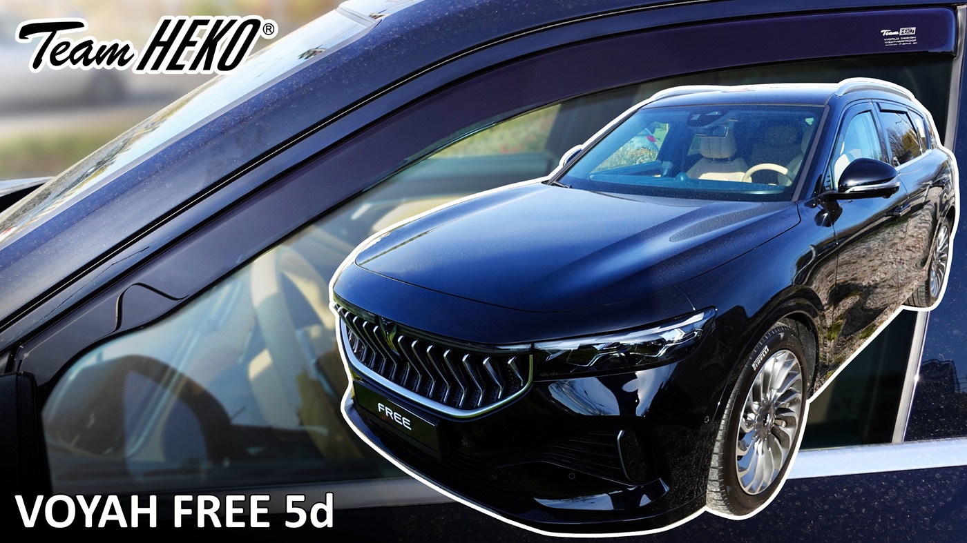 Heko - Ανεμοθραύστες για Voyah Free 5 Doors 2021+ Ζευγάρι Απο Εύκαμπτο Φιμέ Πλαστικό - 2 τεμ. (ΑΝΕΜ.29139) Heko - Ανεμοθραύστες για Voyah Free 5 Doors 2021+ Ζευγάρι Απο Εύκαμπτο Φιμέ Πλαστικό - 2 τεμ. (ΑΝΕΜ.29139) 29139 - Image 1