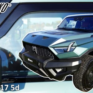 Heko - Ανεμοθραύστες για M-Hero 917 5 Doors 2023+ Ζευγάρι Απο Εύκαμπτο Φιμέ Πλαστικό - 2 τεμ. (ΑΝΕΜ.29141) 29141