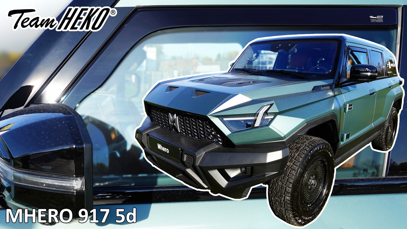 Heko - Ανεμοθραύστες για M-Hero 917 5 Doors 2023+ Ζευγάρι Απο Εύκαμπτο Φιμέ Πλαστικό - 2 τεμ. (ΑΝΕΜ.29141) Heko - Ανεμοθραύστες για M-Hero 917 5 Doors 2023+ Ζευγάρι Απο Εύκαμπτο Φιμέ Πλαστικό - 2 τεμ. (ΑΝΕΜ.29141) 29141 - Image 1