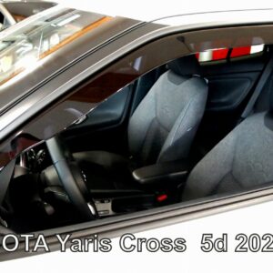 ΑΝΕΜΟΘΡΑΥΣΤΕΣ ΓΙΑ TOYOTA YARIS CROSS 5D 2021+ ΖΕΥΓΑΡΙ ΑΠΟ ΕΥΚΑΜΠΤΟ ΦΙΜΕ ΠΛΑΣΤΙΚΟ HEKO - 2 ΤΕΜ. 29669