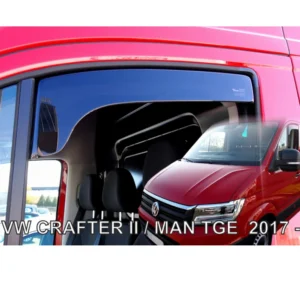 ΑΝΕΜΟΘΡΑΥΣΤΕΣ ΓΙΑ VW CRAFTER 2017+ ΖΕΥΓΑΡΙ ΑΠΟ ΕΥΚΑΜΠΤΟ ΦΙΜΕ ΠΛΑΣΤΙΚΟ HEKO - 2 ΤΕΜ. 31027