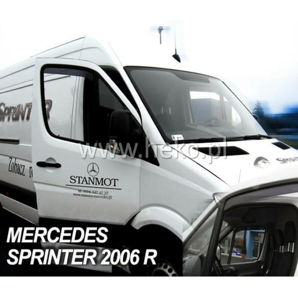 ΑΝΕΜΟΘΡΑΥΣΤΕΣ ΓΙΑ MERCEDES SPRINTER W906 2006-2018 (ΚΟΝΤΟ) ΖΕΥΓΑΡΙ ΑΠΟ ΕΥΚΑΜΠΤΟ ΦΙΜΕ ΠΛΑΣΤΙΚΟ HEKO - 2 ΤΕΜ. ΑΝΕΜΟΘΡΑΥΣΤΕΣ ΓΙΑ MERCEDES SPRINTER W906 2006-2018 (ΚΟΝΤΟ) ΖΕΥΓΑΡΙ ΑΠΟ ΕΥΚΑΜΠΤΟ ΦΙΜΕ ΠΛΑΣΤΙΚΟ HEKO - 2 ΤΕΜ. 31167 - Image 1