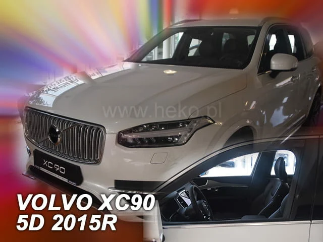 ΑΝΕΜΟΘΡΑΥΣΤΕΣ ΓΙΑ VOLVO XC90 5D 2015+ ΖΕΥΓΑΡΙ ΑΥΤΟΚΙΝΗΤΟΥ ΑΠΟ ΕΥΚΑΜΠΤΟ ΦΙΜΕ ΠΛΑΣΤΙΚΟ HEKO - 2 ΤΕΜ. ΑΝΕΜΟΘΡΑΥΣΤΕΣ ΓΙΑ VOLVO XC90 5D 2015+ ΖΕΥΓΑΡΙ ΑΥΤΟΚΙΝΗΤΟΥ ΑΠΟ ΕΥΚΑΜΠΤΟ ΦΙΜΕ ΠΛΑΣΤΙΚΟ HEKO - 2 ΤΕΜ. - Image 1