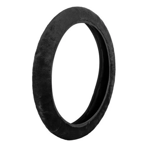 ΚΑΛΥΜΜΑ ΤΙΜΟΝΙΟΥ FANCY PLUSH 36-42 ΜΑΥΡΟ ΓΟΥΝΙΝΟ /ΧΝΟΥΔΩΤΟ Lampa Κάλυμμα Τιμονιού Αυτοκινήτου Fancy Flush 36-42εκ. Άοσμο Συνθετικό Μαύρο Γούνινο/Χνουδωτό Ζεστό 1-τεμ. (L3296.2) 32962 - Image 1