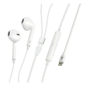 ΑΚΟΥΣΤΙΚΑ BLUETOOTH ΜΕ ΜΙΚΡΟΦΩΝΟ ΚΑΙ ΚΑΛΩΔΙΟ 120cm ΓΙΑ APPLE (8PIN) ΛΕΥΚΑ LAMPA - 1 TEM. 38687