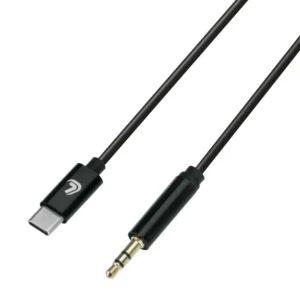 ΚΑΛΩΔΙΟ ΣΥΝΔΕΣΗΣ USB TYPE C ΣΕ AUX 100cm ΜΑΥΡΟ SMARTPHONE ESSENTIALS LAMPA - 1 TEM. 38694