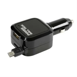 ΑΝΤΑΠΤΟΡΑΣ ΑΝΑΠΤΗΡΑ 12/24V ΜΕ 1 USB ΚΑΙ ΚΑΛΩΔΙΟ ΦΟΡΤΙΣΗΣ MICRO USB 90cm 3100mA FAST CHARGER 38875