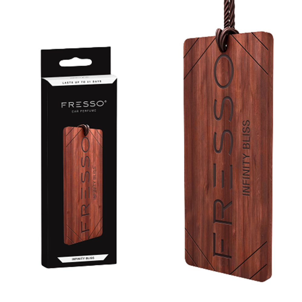 Fresso - Ξύλινο Κρεμαστό Αρωματικό Αυτοκινήτου Infinity Bliss - 1 τεμ. (390464/FRE) Fresso - Ξύλινο Κρεμαστό Αρωματικό Αυτοκινήτου Infinity Bliss - 1 τεμ. (390464/FRE) 5905979390464 - Image 1