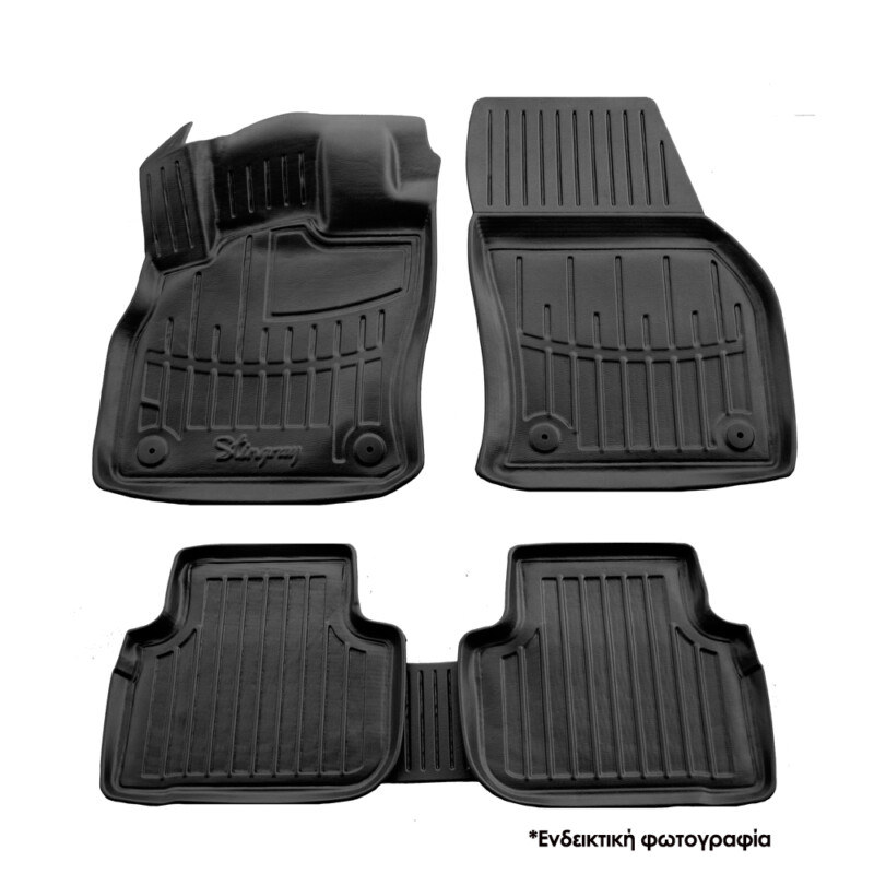 ΠΑΤΑΚΙA ΛΑΣΤΙΧΟ ΣΕ ΣΚΑΦΗ ME KOYMΠΩΜΑΤΑ ΓΙΑ MINI COOPER II R56 3D 2006-2014 RACE AXION - 5 Τεμ. 5032014