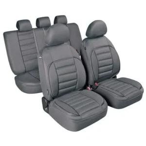 Καλύμματα Καθισμάτων DE-LUXE SPORT EDITION Υφασμα JACQUARD Σετ 4τεμ. Γκρι 54802