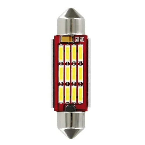 ΛΑΜΠΑΚΙ ΠΛΑΦΟΝΙΕΡΑΣ 12V 12x41mm 150lm ΛΕΥΚΟ MEGA-LED12 (ΔΙΠΛΗΣ ΠΟΛΙΚΟΤΗΤΑΣ- CAN-BUS) BLISTER 1ΤΕΜ. ΛΑΜΠΑΚΙ ΠΛΑΦΟΝΙΕΡΑΣ 12V 12x41mm 150lm ΛΕΥΚΟ MEGA-LED12 (ΔΙΠΛΗΣ ΠΟΛΙΚΟΤΗΤΑΣ- CAN-BUS) BLISTER 1ΤΕΜ. 58125 - Image 1