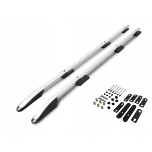 ΠΑΡΑΛΛΗΛΕΣ ΜΠΑΡΕΣ ΟΡΟΦΗΣ ΑΛΟΥΜΙΝΙΟΥ ΣΕ ΑΣΗΜΙ ΧΡΩΜΑ SPORT L2 ΓΙΑ NISSAN PRIMASTAR 2001-2014 ΜΕΓΙΣΤΟ ΒΑΡΟΣ ΦΟΡΤΙΟΥ 75KG OMTEC - 2 TEM. 6121931L