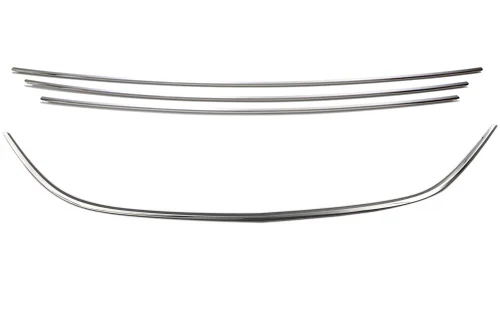 ΔΙΑΚΟΣΜΗΤΙΚΕΣ ΓΡΙΛΙΕΣ ΜΑΣΚΑΣ ΕΜΠΡΟΣ ΧΡΩΜΙΟ ΜΕΤΑΛΛΙΚΕΣ ΓΙΑ HYUNDAI I30 5D 2012+ ΔΙΑΚΟΣΜΗΤΙΚΕΣ ΓΡΙΛΙΕΣ ΜΑΣΚΑΣ ΕΜΠΡΟΣ ΧΡΩΜΙΟ ΜΕΤΑΛΛΙΚΕΣ ΓΙΑ HYUNDAI I30 5D 2012+ - Image 1