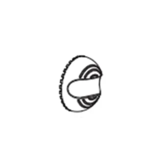 ΑΝΤΑΛΛΑΚΤΙΚΟΣ ΚΟΧΛΙΑΣ D25 MEYSTER ΓΙΑ ΒΑΣΗ ΠΟΔΗΛΑΤΟΥ MISTRAL MENABO