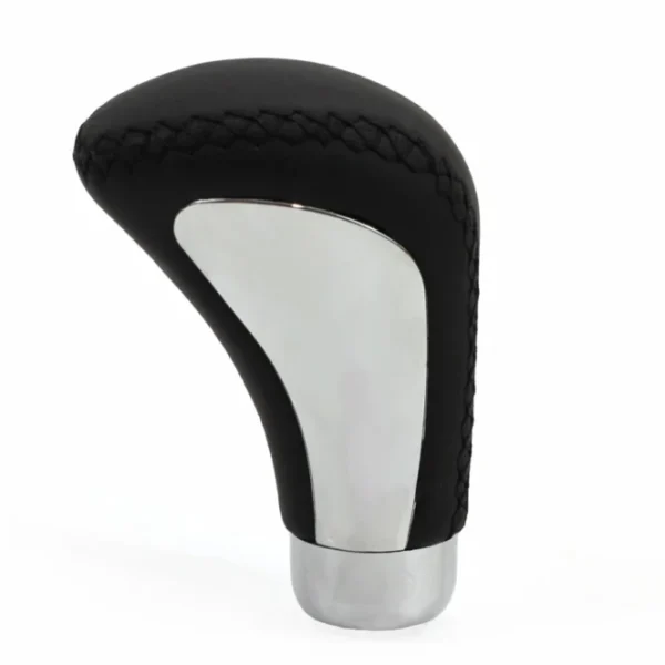 Amio - Πόμολο Λεβιέ Ταχυτήτων Μαύρο και Ασημί Σειρά GSK07 για Μοχλό Αλλαγής Ταχυτήτων Οχήματος - 1 τεμ. (01350/AM) 01350