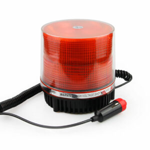Amio Φάρος LED 12V 115x115mm Πορτοκαλί με Μαγνητική Βάση για Οχήματα Οδικής Βοήθειας/Έργων - 1 τεμ. (01276/AM) 01276