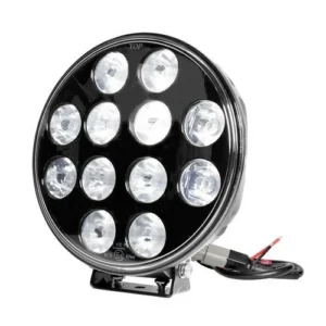 ΠΡΟΒΟΛΕΑΣ ORION 9-36V 12LED 120W 8.400LM 6.000K 215mm ΜΑΥΡΟΣ ΑΔΙΑΒΡΟΧΟΣ 1ΤΕΜ. 72247