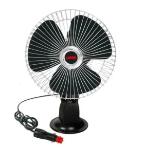 ΑΝΕΜΙΣΤΗΡΑΣ CHROME FAN 12V/16W (ΜΕ ΦΙΣ ΑΝΑΠΤΗΡΑ ΚΑΙ ΒΕΝΤΟΥΖΑ - Φ 20 cm) 73112