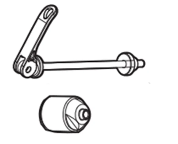 ΑΝΤΑΛΛΑΚΤΙΚΟ QUICK RELEASE ΓΙΑ PRO TOUR ΑΝΤΑΛΛΑΚΤΙΚΟ QUICK RELEASE ΓΙΑ PRO TOUR 700041700000 - Image 1