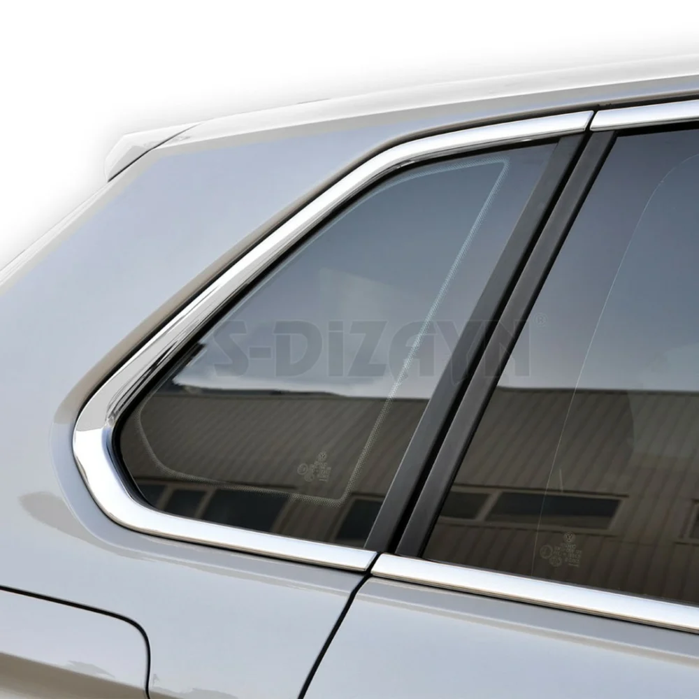 TRIM ΜΑΡΚΕ ΠΑΡΑΘΥΡΩΝ (ΑΥΤΟΚΟΛΛΗΤΑ/ΧΡΩΜΙΟ) - 12 ΤΕΜ. ΓΙΑ VW TIGUAN 5D 2016+ TRIM ΜΑΡΚΕ ΠΑΡΑΘΥΡΩΝ (ΑΥΤΟΚΟΛΛΗΤΑ/ΧΡΩΜΙΟ) - 12 ΤΕΜ. ΓΙΑ VW TIGUAN 5D 2016+ 7647071 - Image 1