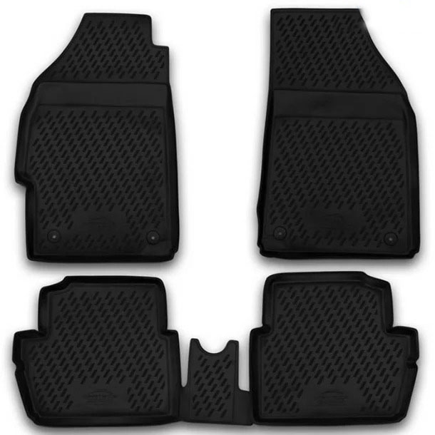 ΜΑΡΚΕ ΠΑΤΑΚΙΑ ΣΕ ΣΚΑΦΗ TPE ΛΑΣΤΙΧΟ ΓΙΑ CHEVROLET SPARK 2010-2013  ΣΕ ΜΑΥΡΟ ΧΡΩΜΑ NOVLINE - 4 ΤΕΜ. EXP.NLC.08.14.210K