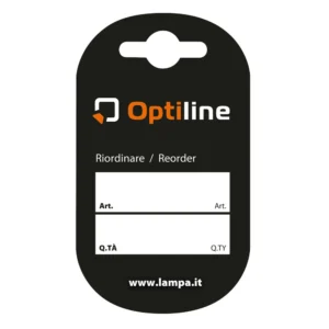 ΚΑΡΤΕΛΑ ΕΝΔΕΙΞΗΣ ΤΙΜΗΣ & ΚΩΔΙΚΟΥ ΣΕΙΡΑΣ OPTILINE ΓΙΑ ΣΤΑΝΤ 7x12cm LAMPA - 1 TEM. 89979