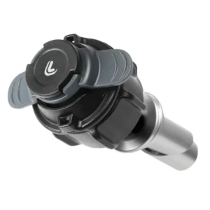 Βιδωτή Βάση Στήριξης Κινητού Tube της σειράς Optiline για την Κεντρική Βίδα της Πλάκας στο Τιμόνι Μηχανής με διάμετρο από 10 mm έως 13,3 mm και σύστημα Duolock, συμβατή με Θήκες ή Αντάπτορες Κινητού Optiline 90557