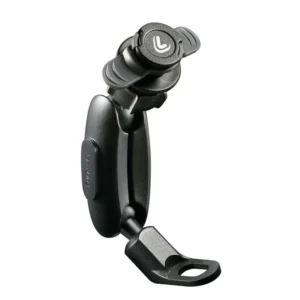 Βάση Στήριξης Κινητού Pole Orbit της σειράς Titan Optiline για τις Βάσεις των Καθρεπτών Μηχανής με διάμετρο 10 mm, επιμυκημένο βραχίονα και σύστημα Duolock, συμβατή με Θήκες ή Αντάπτορες Κινητού Optiline 90563