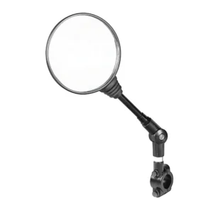 ΚΑΘΡΕΠΤΗΣ ΠΟΔΗΛΑΤΟΥ BIKO+ ΣΤΡΟΓΓΥΛΟΣ M10x1,25 ΜΕ ΒΑΣΗ ΣΤΗΡΙΞΗΣ ΤΙΜΟΝΙΟΥ 22mm DX/SX ΜΑΥΡΟ ΧΡΩΜΑ  LAMPA - 1 ΤΕΜ. 91638