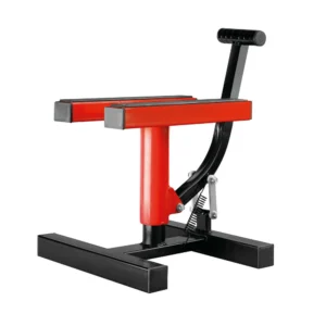 ΣΤΑΝΤ ΑΝΥΨΩΣΗΣ ΤΡΟΧΟΥ MOTO (CROSS/ENDURO) MAX150kg / ΥΨΟΣ: 30-40cm/ ΒΑΣΗ: 20x30cm ΚΟΚΚΙΝΟ CROSS LIFT LAMPA - 1 τεμ. 91696