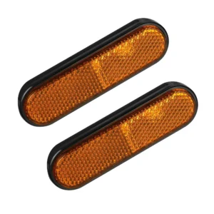 ΑΝΑΚΛΑΣΤΙΚΑ ΟΒΑΛ ΑΥΤΟΚΟΛΛΗΤΑ ΠΟΡΤΟΚΑΛΙ 100x28mm LAMPA - 2 ΤΕΜ. 91716