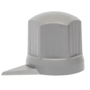 ΚΑΠΑΚΙΑ ΠΑΞΙΜΑΔΙΩΝ / ΜΠΟΥΛΟΝΙΩΝ ΦΟΡΤΗΓΟΥ ΜΑΚΡΥ ΑΣΗΜΙ/ΓΚΡΙ ΜΕ ΔΕΙΚΤΗ 32mm - 10 ΤΕΜ. 942037
