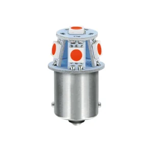 R5W BA15s 24/28V 6SMDX1CHIP LED 35lm ΚΟΚΚΙΝΟ ΚΟΥΤΙ LAMPA - 20 ΤΕΜ. 97566