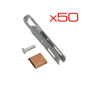 ΤΕΡΜΑΤΙΚΑ ΚΑΛΩΔΙΩΝ & ΣΥΡΜΑΤΟΣΧΟΙΝΩΝ ΓΙΑ ΜΟΥΣΑΜΑΔΕΣ ΚΑΡΟΤΣΑΣ TIR 6mm  LAMPA - 50ΤΕΜ. 97862