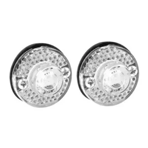 Φώτα Ογκου Φορτηγού 24V 1 Led 2τεμ Λευκά F-12 98926