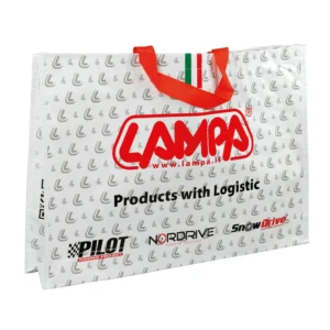 ΤΣΑΝΤΑ ΧΑΡΤΙΝΗ ΔΙΑΦΗΜΙΣΤΙΚΗ ΜΕ ΛΑΒΕΣ LAMPA (L) 540x380x110mm 99217