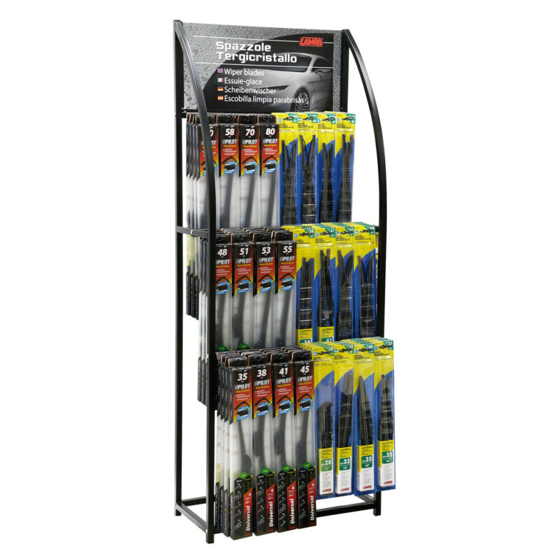 ΠΛΗΡΕΣ ΣΤΑΝΤ ΥΑΛΟΚΑΘΑΡΙΣΤΗΡΩΝ 3 ΕΠΙΠΕΔΩΝ ΜΕ 24 ΓΑΝΤΖΟΥΣ & 106 ΥΑΛΟΚΑΘΑΡΙΣΤΗΡΕΣ LAMPA 9950.6-SET