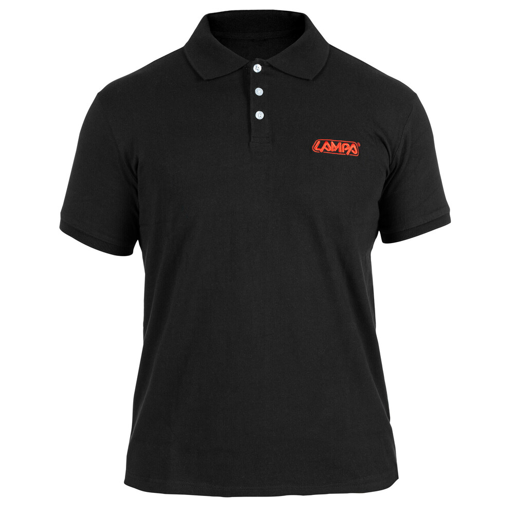 Lampa - Μπλουζάκι Polo υλικό 100% Βαμβακερό χρώμα Μαύρο μέγεθος L - 1 τεμ. (L9977.7) Lampa - Μπλουζάκι Polo υλικό 100% Βαμβακερό χρώμα Μαύρο μέγεθος L - 1 τεμ. (L9977.7) 99777 - Image 1