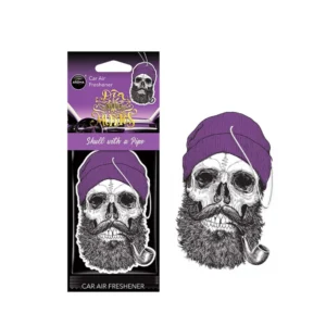 ΑΡΩΜΑΤΙΚΟ ΚΡΕΜΑΣΤΟ AROMA CAR MUERTOS SKULL WITH A PIPE CORAL STUFF ΑMiO - 1 TEM. A10381