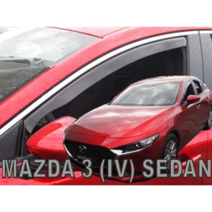 ΑΝΕΜΟΘΡΑΥΣΤΕΣ ΓΙΑ MAZDA 3 4D 2019+  ΖΕΥΓΑΡΙ ΑΠΟ ΕΥΚΑΜΠΤΟ ΦΙΜΕ ΠΛΑΣΤΙΚΟ HEKO - 2 ΤΕΜ. 23173