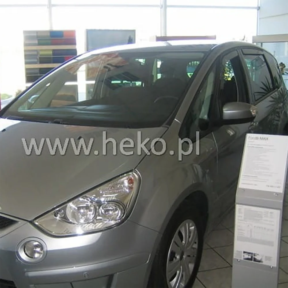 ΑΝΕΜΟΘΡΑΥΣΤΕΣ ΓΙΑ FORD S-MAX 5D 2006-2010 ΖΕΥΓΑΡΙ ΑΠΟ ΕΥΚΑΜΠΤΟ ΦΙΜΕ ΠΛΑΣΤΙΚΟ HEKO - 2 ΤΕΜ. ΑΝΕΜΟΘΡΑΥΣΤΕΣ ΓΙΑ FORD S-MAX 5D 2006-2010 ΖΕΥΓΑΡΙ ΑΠΟ ΕΥΚΑΜΠΤΟ ΦΙΜΕ ΠΛΑΣΤΙΚΟ HEKO - 2 ΤΕΜ. 15260 - Image 1