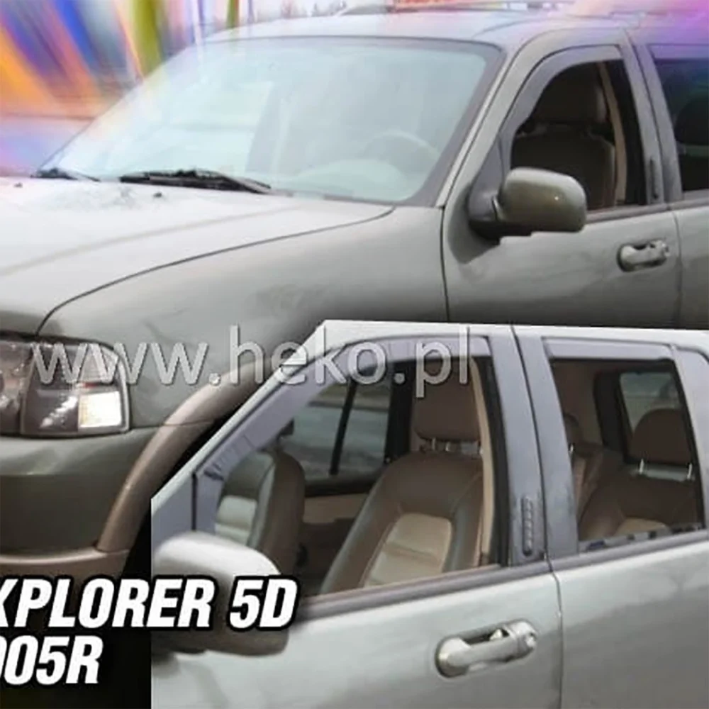 ΑΝΕΜΟΘΡΑΥΣΤΕΣ ΓΙΑ FORD EXPLORER 3 5D 2002-2005 ΖΕΥΓΑΡΙ ΑΠΟ ΕΥΚΑΜΠΤΟ ΦΙΜΕ ΠΛΑΣΤΙΚΟ HEKO - 2 ΤΕΜ. ΑΝΕΜΟΘΡΑΥΣΤΕΣ ΓΙΑ FORD EXPLORER 3 5D 2002-2005 ΖΕΥΓΑΡΙ ΑΠΟ ΕΥΚΑΜΠΤΟ ΦΙΜΕ ΠΛΑΣΤΙΚΟ HEKO - 2 ΤΕΜ. 15273 - Image 1